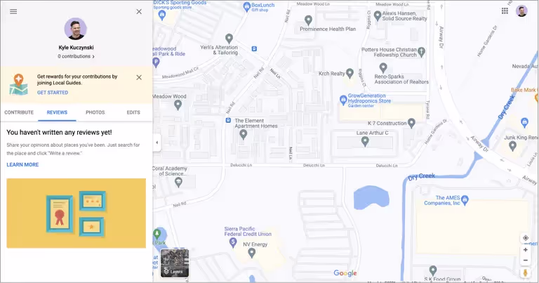 delete google review